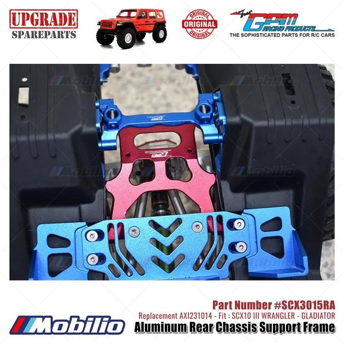 Gpm Part #Scx3015Ra Aluminum Rear Chassis Support Frame Axial Scx10 Iii Jeep Wrangler - Gladiator