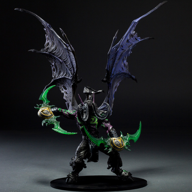 FLASH SALE    Game Wow Demon Hunter illidan Stormrage PVC Action Figure Toys VIRAL