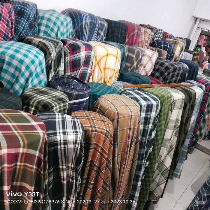 HARGA/0,5 M KAIN FLANEL / BAHAN FLANEL METERAN / KATUN FLANEL PREMIUM / KAIN KATUN FLANEL IMPORT /