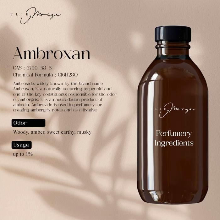 Ambroxan - Perfumery Ingredients Fixative Parfum by Elie Moise