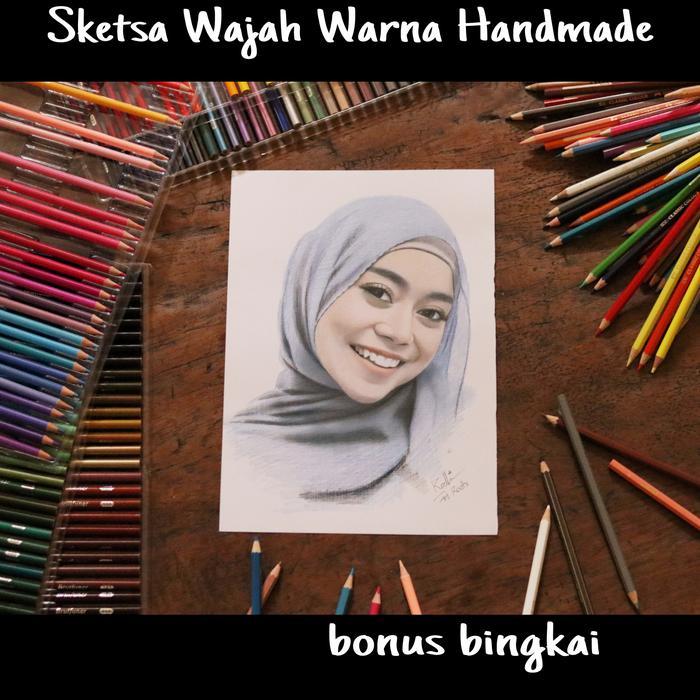 SKETSA WAJAH WARNA
