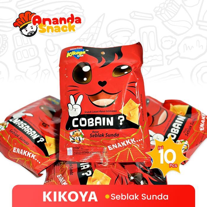 Kikoya Snack Makanan Ringan 1 Pack 10 Pcs - Cemilan - Keripik