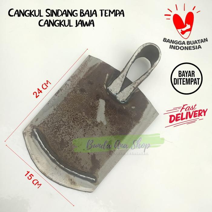 eoug- Cangkul Sindang / Pacul Sindang Asli Baja Tempa Jawa Anti Lengket