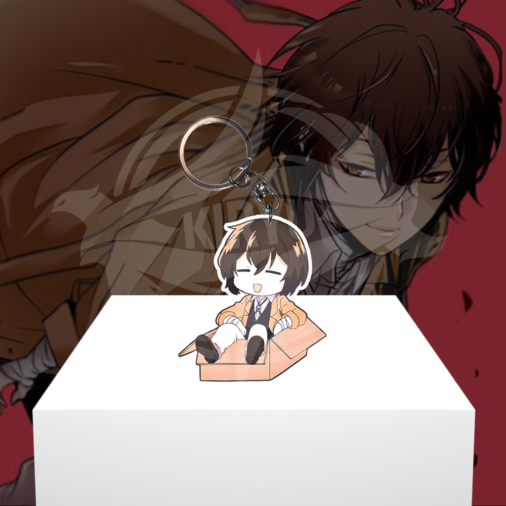 Gantungan Kunci Gantungan Hp Bungou Stray Dogs Dazai Osamu - Ganci Akrilik - Keychain Acrylic