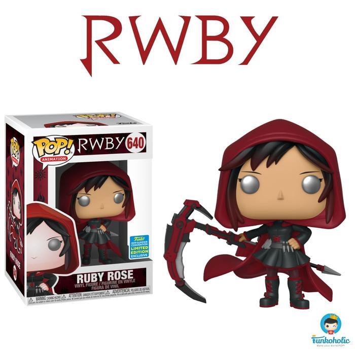Funko Pop Animation Rwby - Ruby Rose (Cape & Hood) [Sdcc Exclusive]
