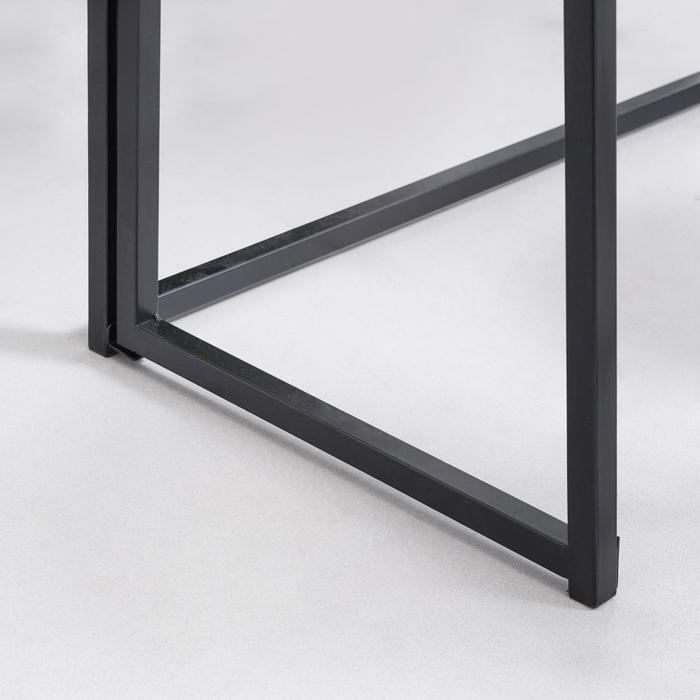 pvwo- Informa Lexi Set Meja Makan Lipat 2 Bangku - Cokelat Walnut Kursi Dan Meja Taman