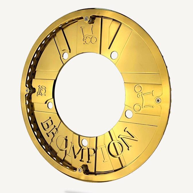 DISKON Bespoke Flag BCD130 Chainring - Gold - 50T READY STOCK