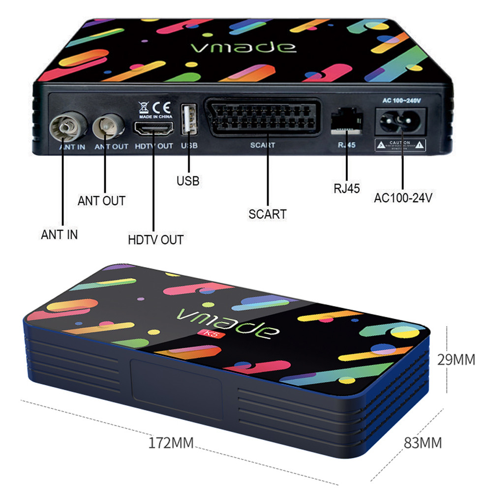 Belgiumg DVB T2 H.265 Hevc 10Bit Tv Decoder HD 1080P Tv Tuner Terrestrial Receiver Support Meecast U