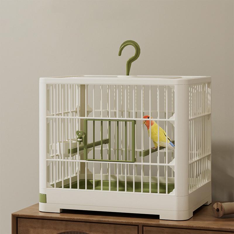 Transport Bird Carrier Portable Small Birds Cage Parrot Container Parakeet Nesting Box Parrots House