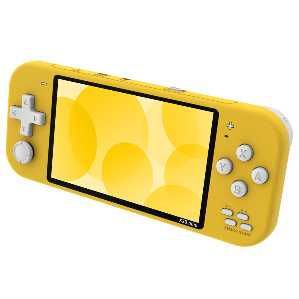Top 4.3 Inch IPS Screen X20 mini Portable Game Console Handheld Gaming Player 8G/32G 2500 free games
