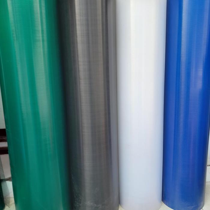 Safetr- Plastik Fiber Pagar Motif Garis Tebal 1,2Mm