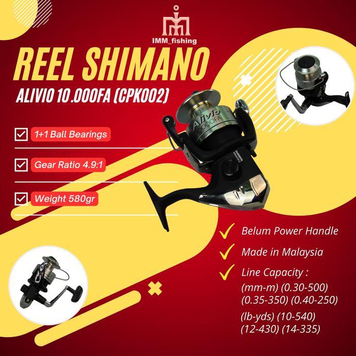 REEL SHIMANO ALIVIO ALAT PANCING