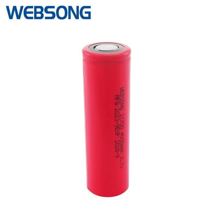 (SALE) BATTERY LI-ION 21700 4000MAH REAL CAPACITY WEBSONG