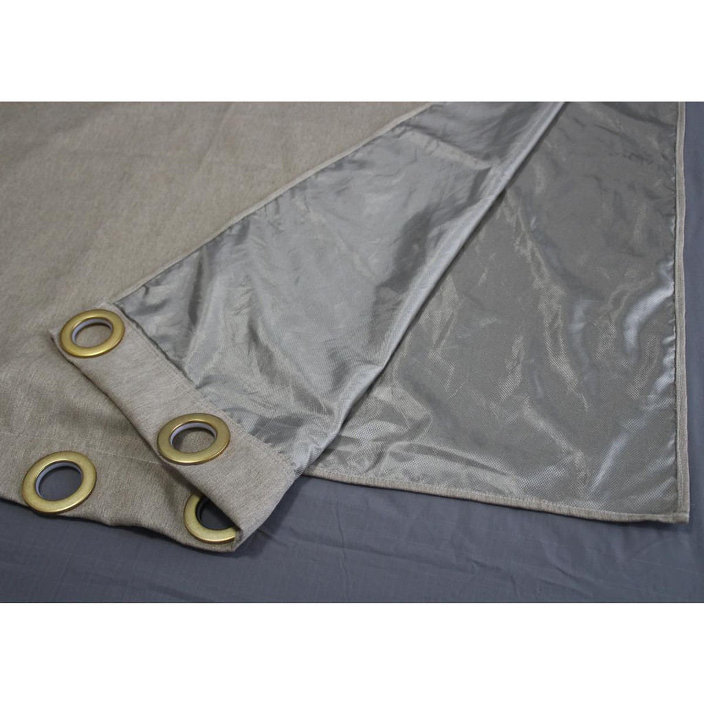 Radiation Resistant Curtain with Copper Fabric EMF Shielding & RF Protection 52*83.5 Inch