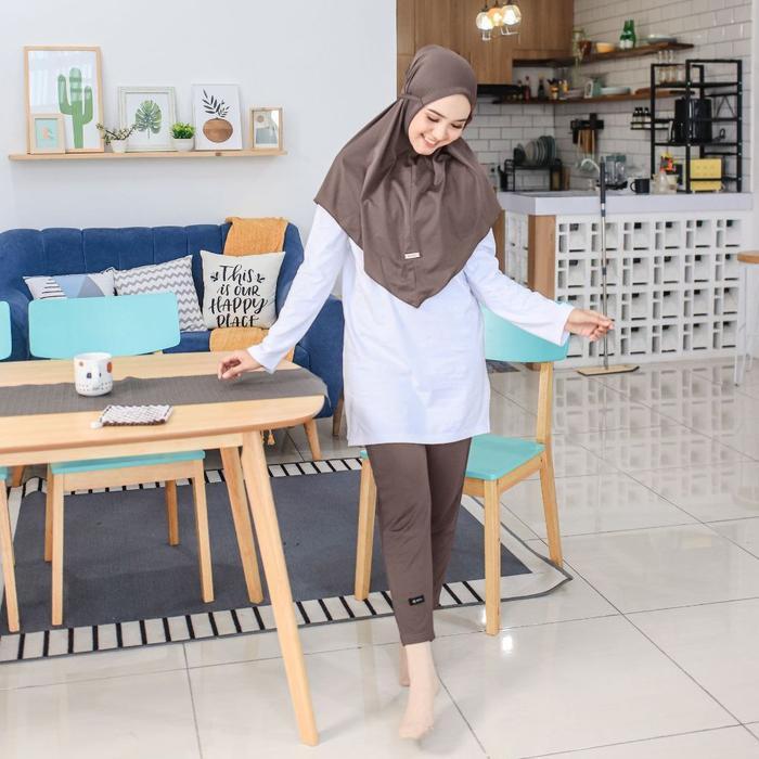 WANOJA WNJ CELAMIS Legging Loss Celana Dalaman Gamis JUMBO Legging Polos Celana Sport Unisex Wanita