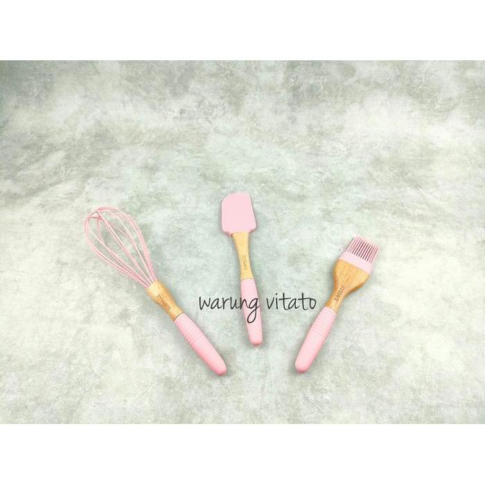 RAVELLE SPATULA - WHISK - KS SILICONE / RAVELLE SILIKON RLBSP3