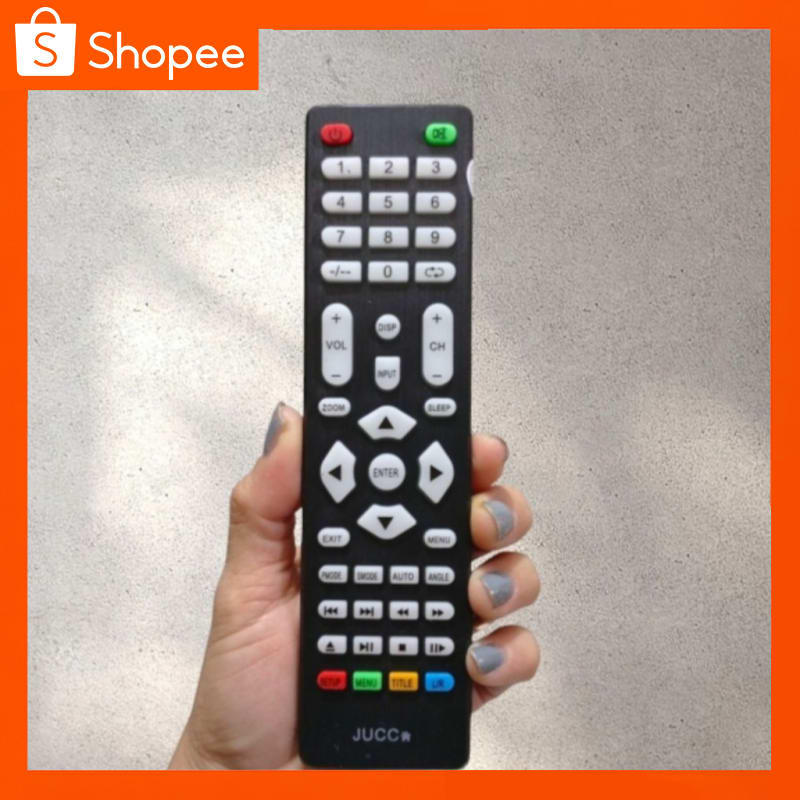 REMOT/REMOTE TV LCD/LED JUC / STELEE / VIXION / GIATEX SPQV59N - LANGSUNG PAKAI