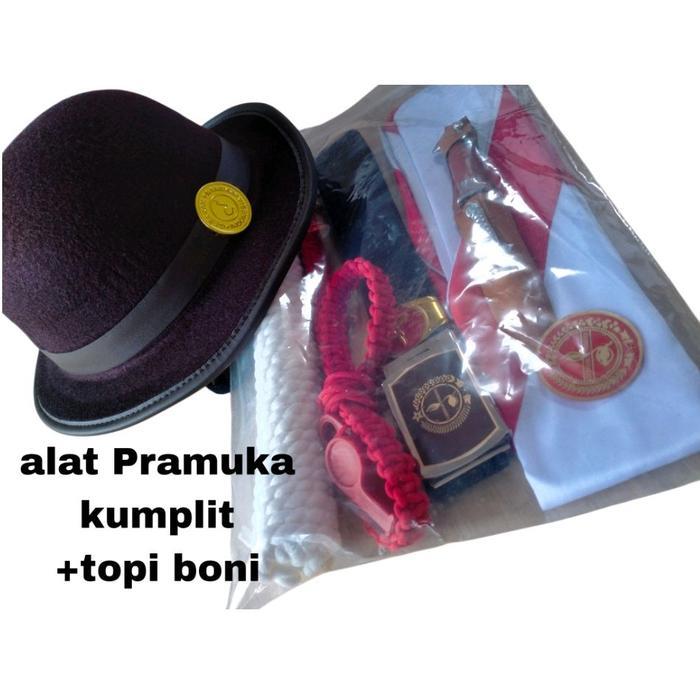 atribut perlengkapan pramuka sabuk orijinal laki laki perempuan sd smp sma set pramuka kumplit