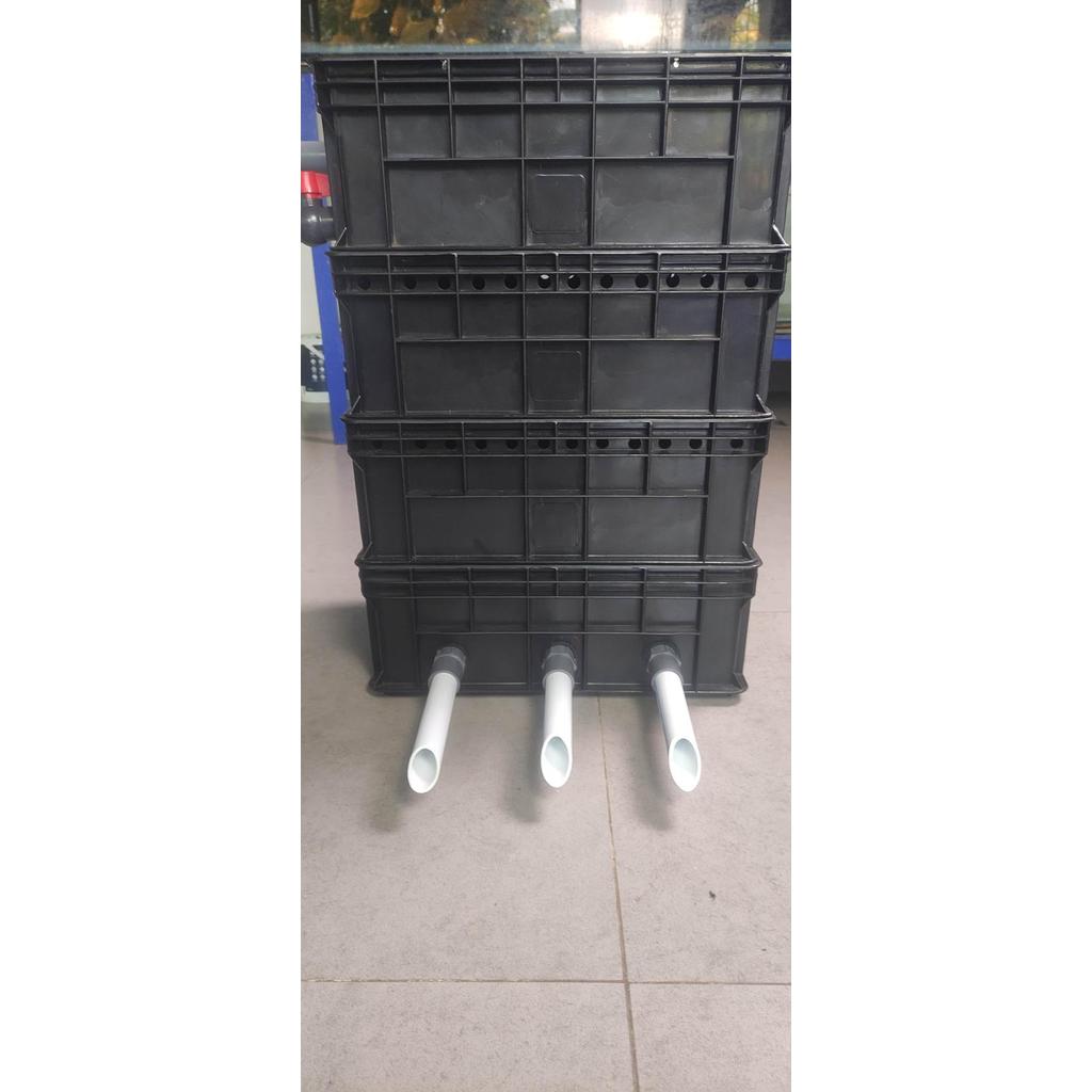 Filter Kolam Koi. Trickle Filter Media Bioball & Bioblock Hitam Terbaru