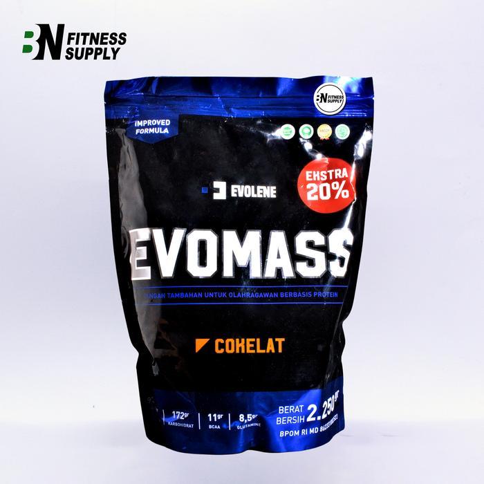 Evolene Evomass Evo Mass Gainer Bulking Protein Promo
