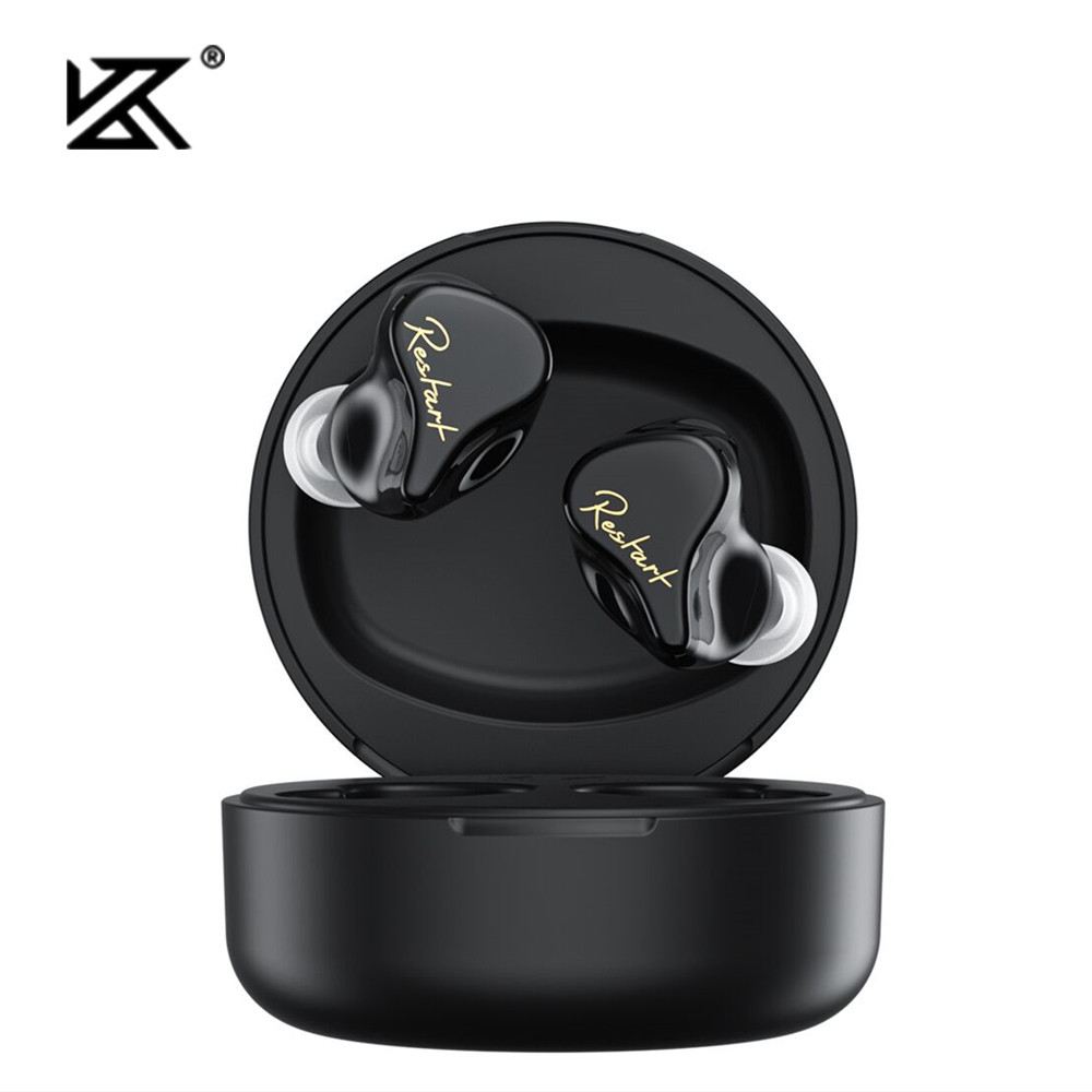 KZ SKS Wireless Headphones Bluetooth-compatible 5.2 Cable Wireless Ear Hook With Charging Case For