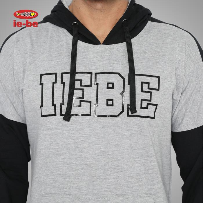 IEBE Lengan Panjang Jaket Hoodie IEBE Lengan Panjang K7AI8022 - GREY M61, L