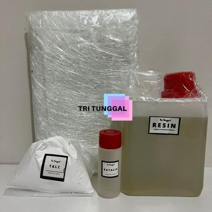 TERMURAH Resin Paket 500gr Bening Merah Komplit Lebih Hemat Jual Paketan Resin