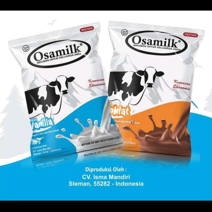 NEW susu bubuk osamilk 500 gram osamilk coklat osamilk vanila