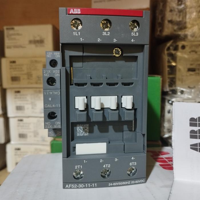 KONTAKTOR ABB 100A 22KW 20-60V AC/DC AF52-30-11-11 1SBL367001R1111