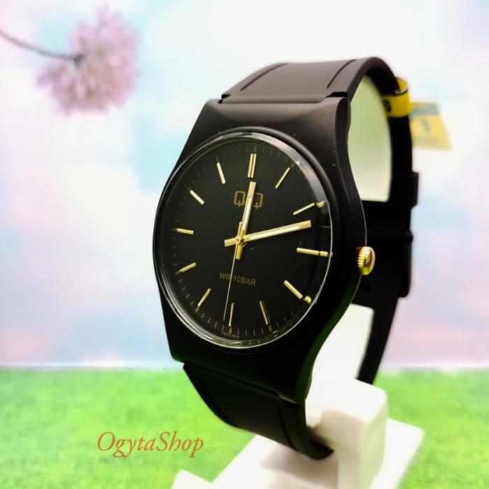 Q&Q QnQ QQ Analog Jam Tangan Unisex Strap Karet VS42J006Y - VS42J006Y
