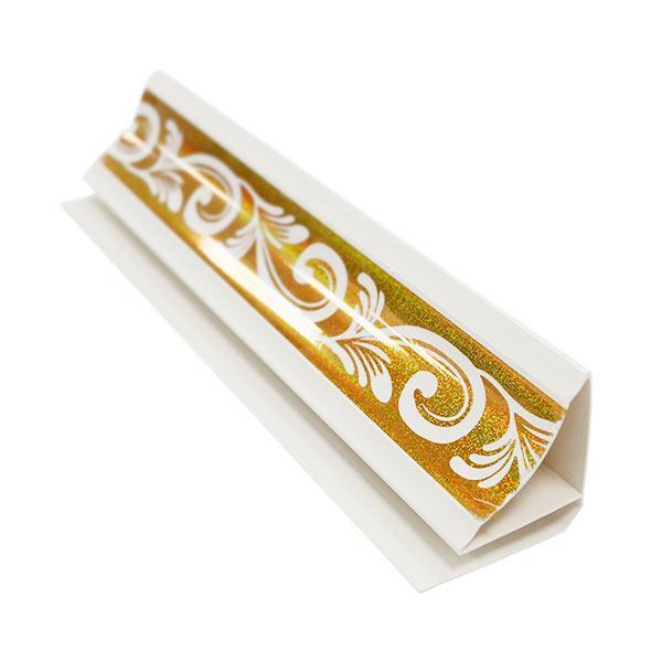 SALE  list tembok pvc list profil pvc motif - ukir gold ORIGINAL