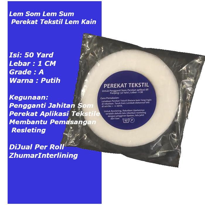 NEW Perekat Tekstil Lem Kain Lem Som Lem Sum Perekat TEKSTILE TMURAH