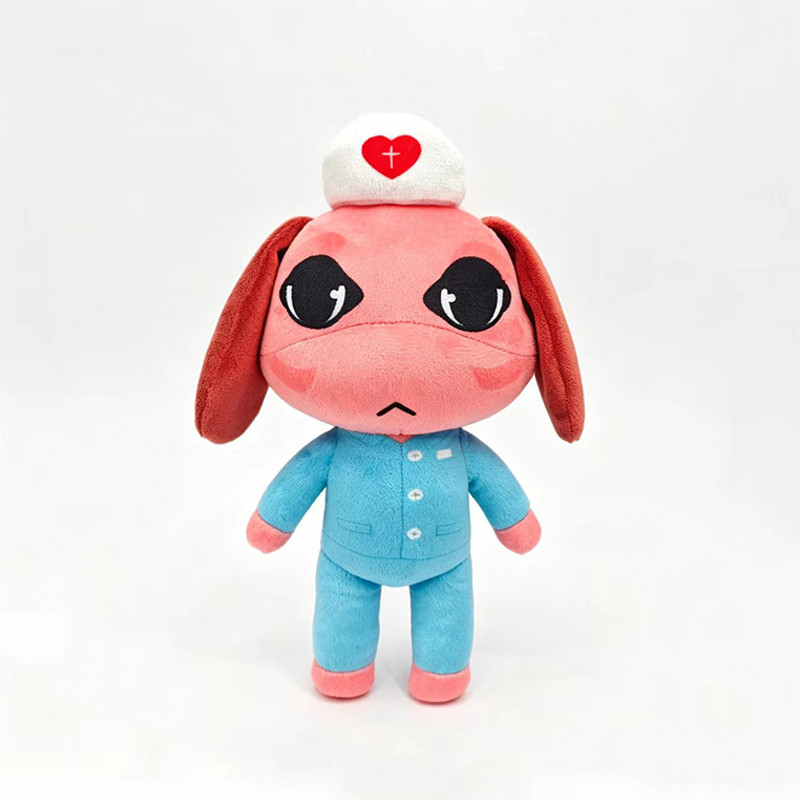 New Horror Game Animal Hospital Plush Doll Cute Ratthew Barney Dr.Harlow Stuffed Doll Periphery