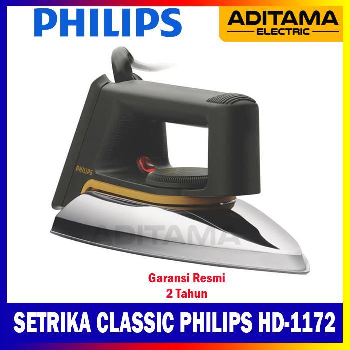 Philips Electric Dry Iron Hd1172/ Setrika Philips Hd-1172 Promo