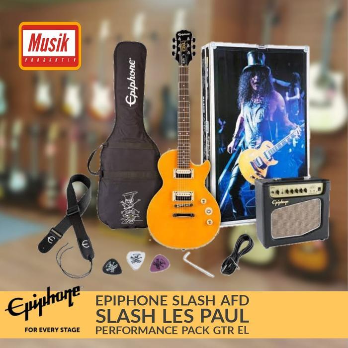 Epiphone Slash AFD Les Paul Performance Pack - Appetite Amber