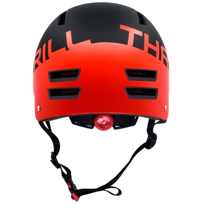Pedalmaniaa- Helmet Sepeda Gunung Lipat Thrill Urban Size L Hitam Merah