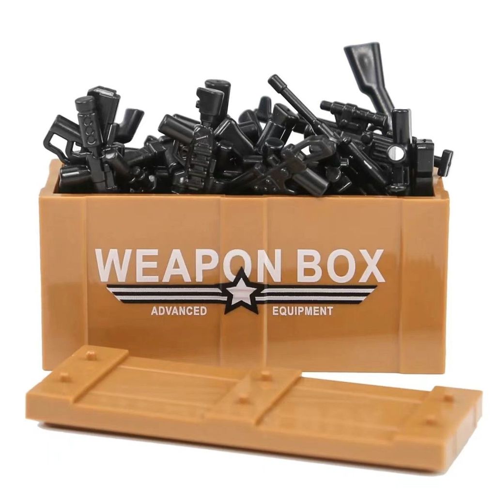 Special Forces Soldier Police Gangster Military Armored Vehicle Car Weapons SWAT WW2 Gun Building