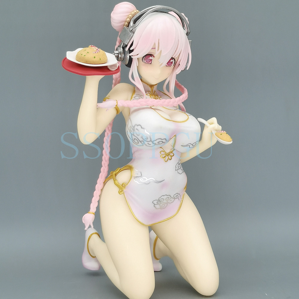 Emontoys Sonicomi SUPER SONICO Figure Cheongsam 17 Anime Girl PVC Action Figure Toy SONICO Statue