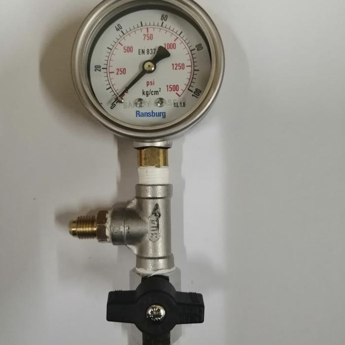READYY Alat flushing nitrogen dan test tekanan 10 mtr