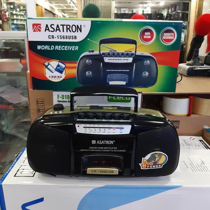 NEW - RADIO TAPE ASATRON CR-1568USB