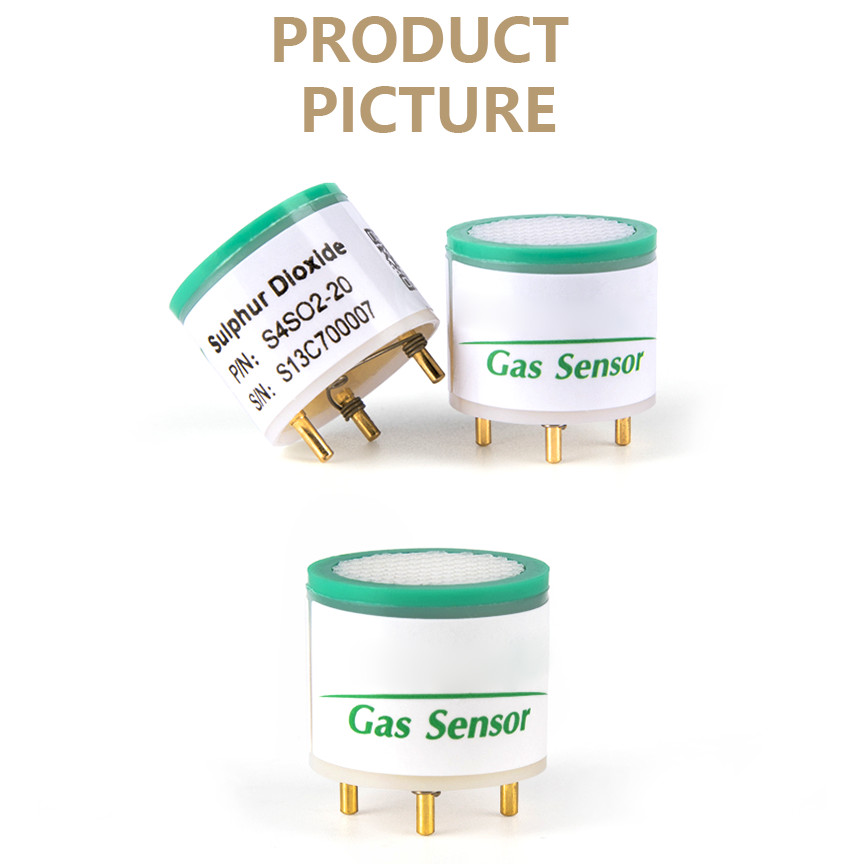 2PCS SO2 SULFUR DIOXIDE GAS DETECTION SENSOR 20PPM SO2 GAS SENSOR FOR INDUSTRIAL SITE SULFUR DIOXIDE