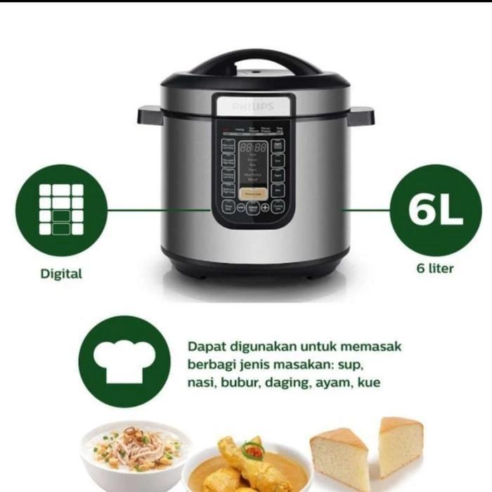 PHILIPS PRESSURE COOKER ELECTRIC HD 2137