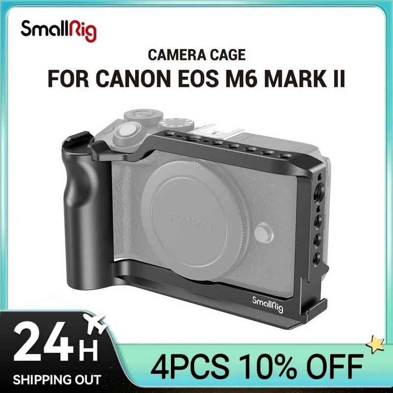 SmallRig Camera Cage Rig for Canon EOS M6 Mark II w/ Comfortable