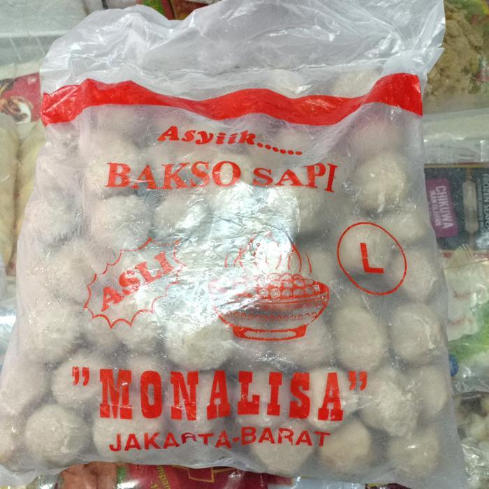 READY Bakso Sapi Monalisa L Asli Jakarta Barat isi 100 Butir
