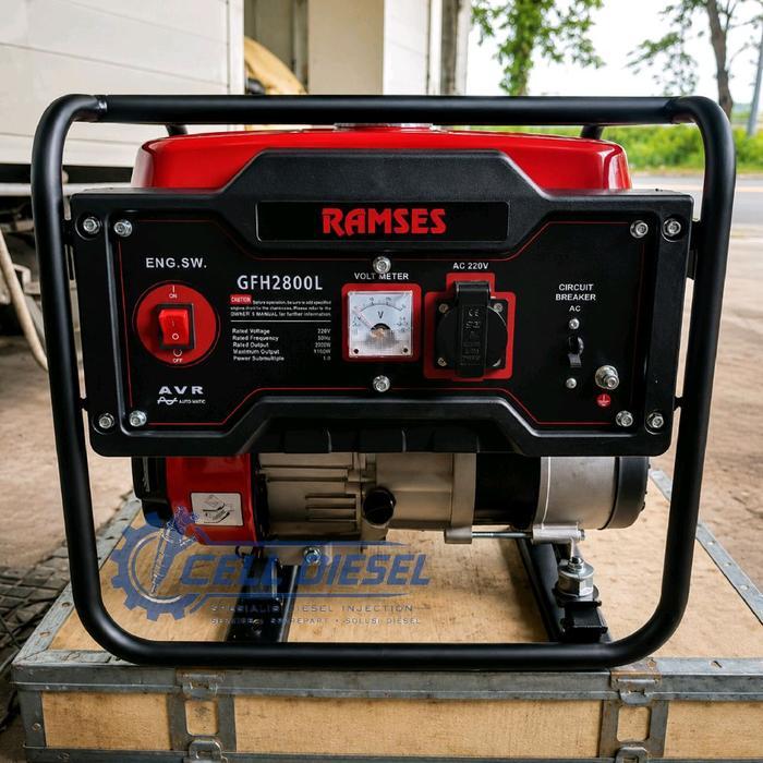 Mesin Genset Generator Genset RAMSES GFH 2800 L / 1100 Watt