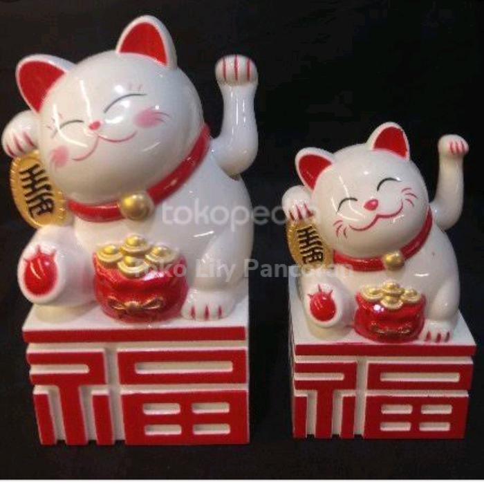 Maneki Neko Fuk/ Maneki neko Hok/ Kucing Hoki/ Lucky Cat