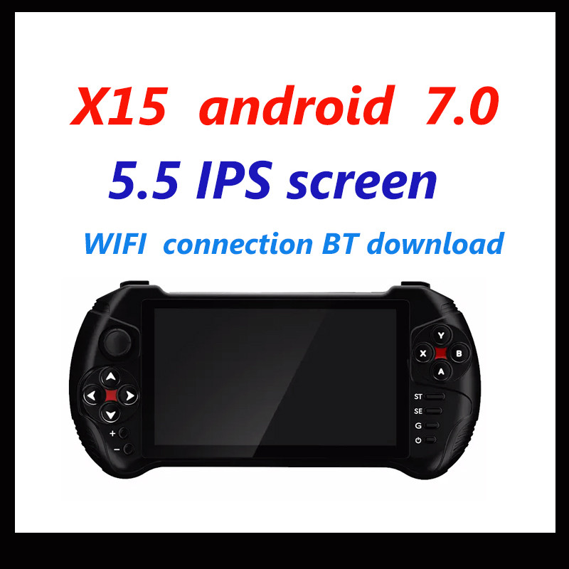 Powkiddy X15 Android Portable Game Console 5.5 Inch Vintage Birthday