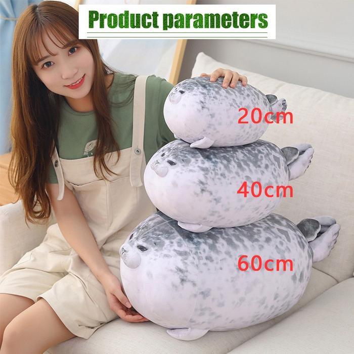 Boneka Anjing Laut Seal Plush Bantal