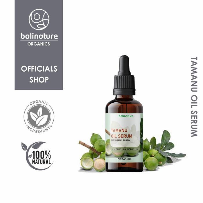 Premium Tamanu Oil Serum - Penghilang Bekas Jerawat Bopeng Keloid Selulit Original