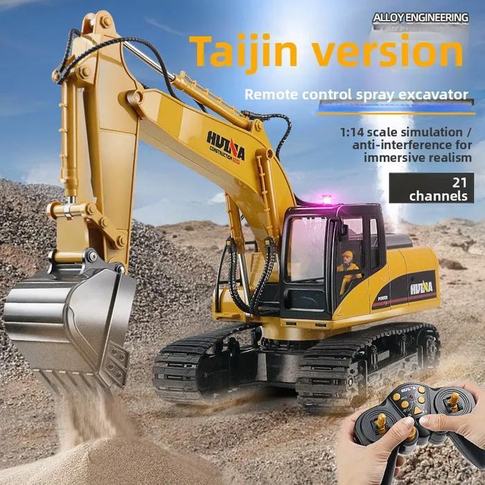 Huina 550HD 21 Channel Excavator Alloy 2.4g Wireless Remote Control